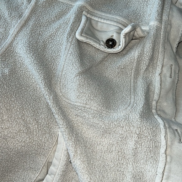 Free People Beige Oversized Jacket - Picture 8 of 8